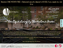 Tablet Screenshot of livethemonroe.com